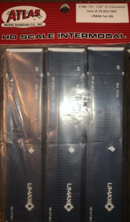 Atlas 20002000 53' CICM Container UMAX Universal Set #3 (Pack of 3)