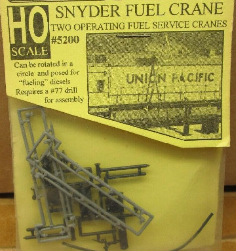 American Limited Models 5200 HO Snyder Fuel Crane (Pack of 2)