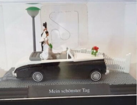Busch 7640 HO Just Married My Most Beautiful Day Miniature Scene