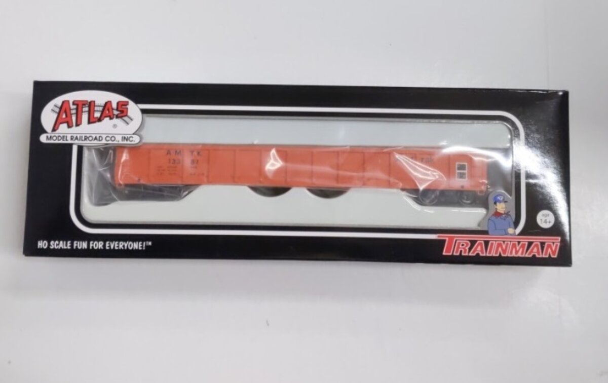 Atlas 20001917 Amtrak Evans 52' Gondola Car AMTK #13381