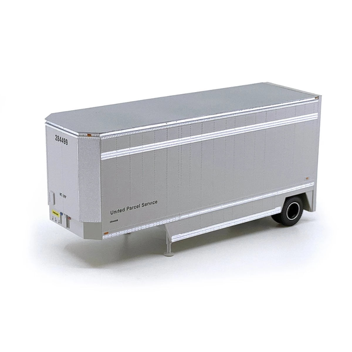 Athearn 29422 HO RTR 28' Drop Sill Parcel Trailer,UPS #285299