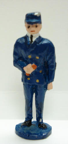 Kramer P15 O Scale Train Conductor w/Ticket Detailed Cast Metal Figure