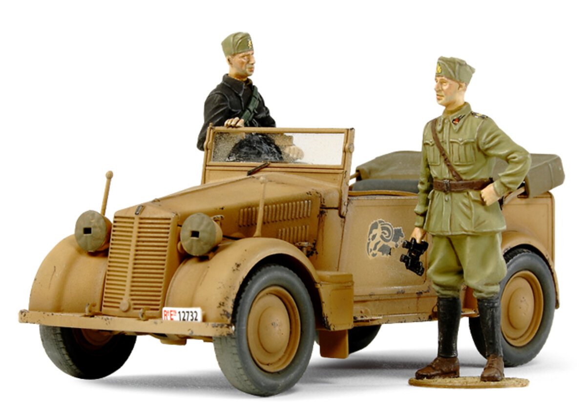Tamiya 37014 1:35 Italian/German 508CM "Coloniale" Staff Car Vehicle Kit