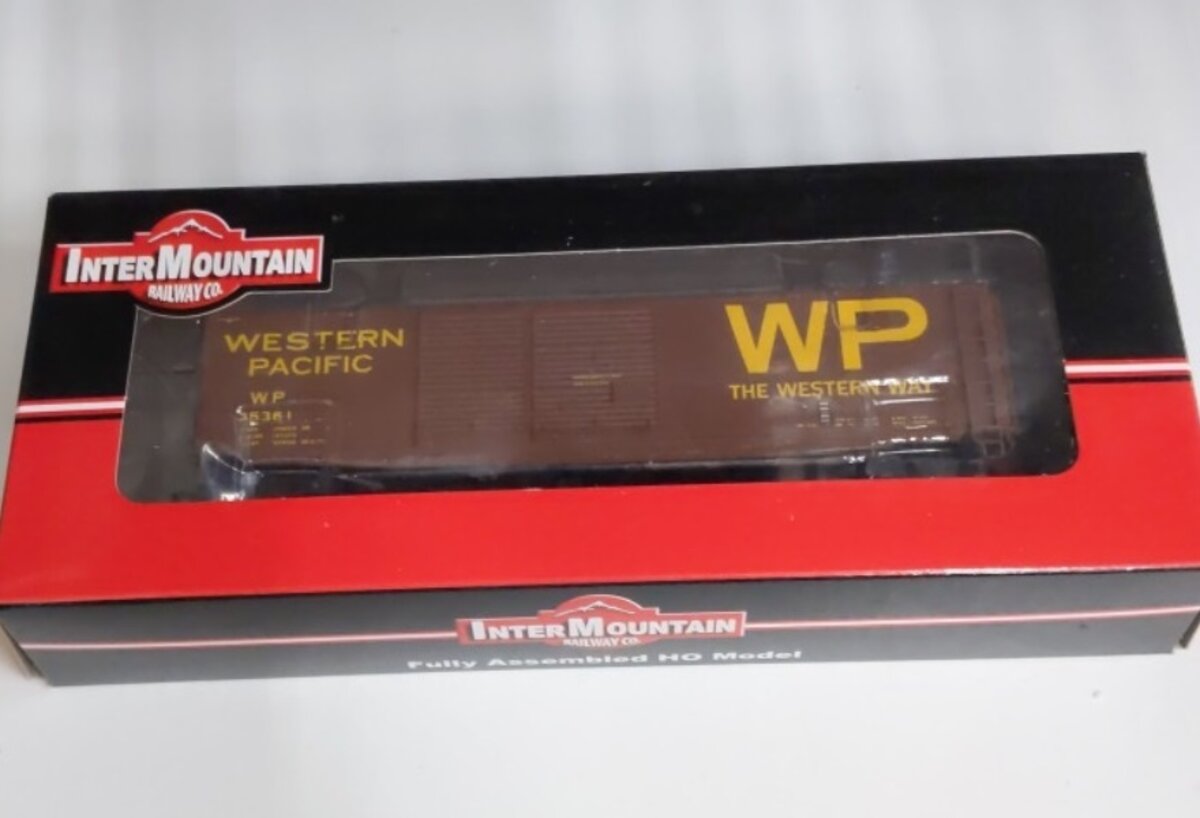 InterMountain 45622 HO Western Pacific 50' PS-1 Double Door Boxcar