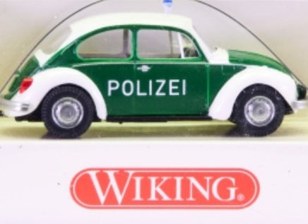 Wiking 8641228 1:87 Volkswagen Beetle 1303 Police Department