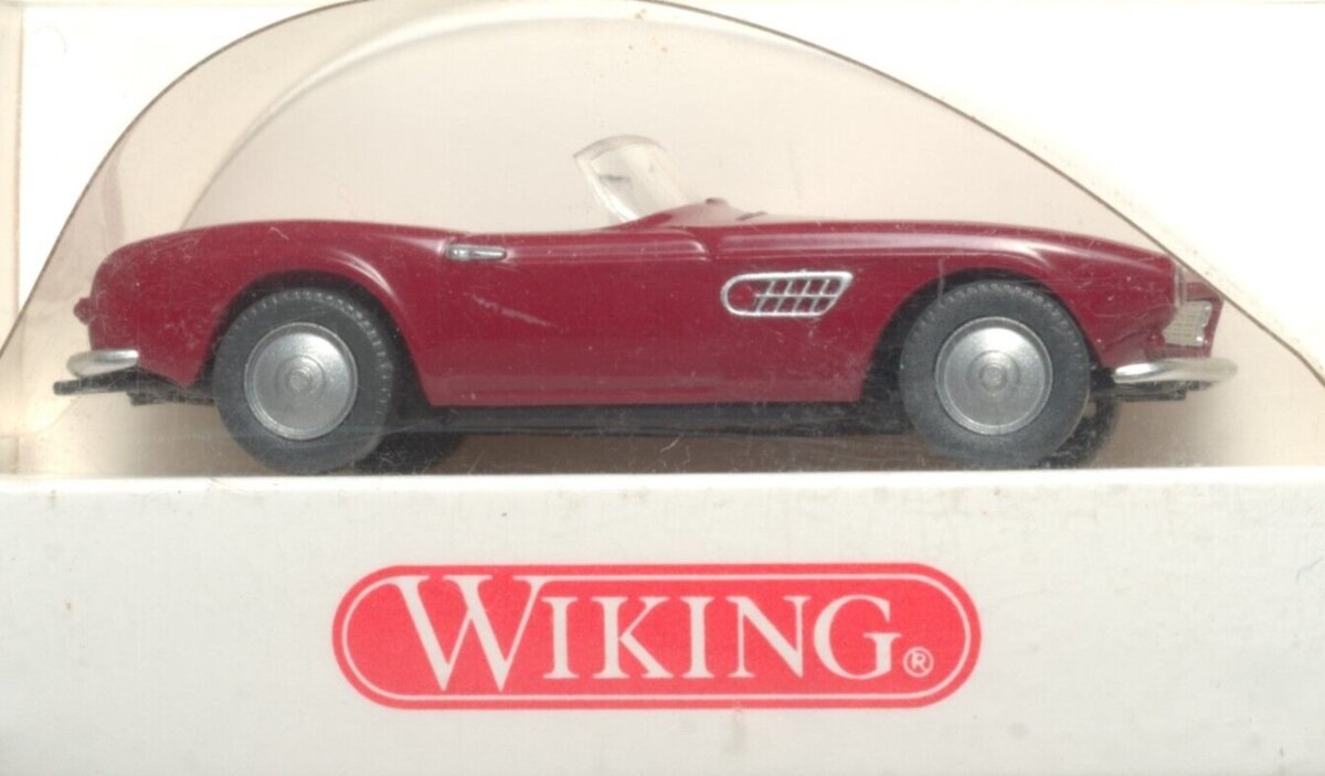 Wiking 829 04 23 HO Red BMW 507 Cabriolet Convertible