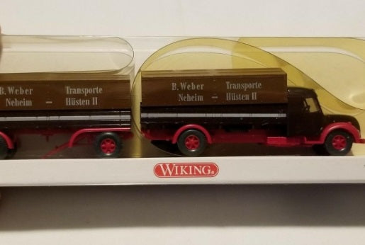 Wiking 8550232 1:87 Magirus s7500 Lorry Weber