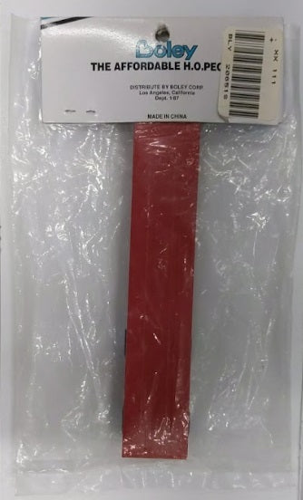 Boley 2065-1 HO Scale Red Flat Bed Trailer