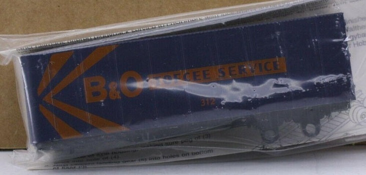 Walthers 933-1610 HO 32’ Van Trailer B&O Tofcee Service