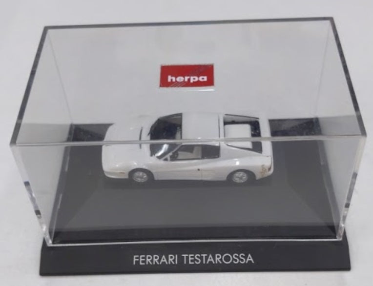 Herpa 100045 1:87 White Ferrari Testarossa