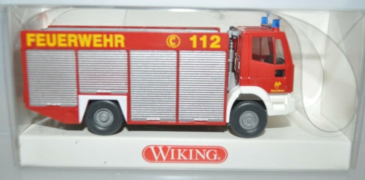 Wiking 62302 HO Feuerwehr RW2 Iveco EuroFire