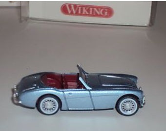 Wiking 816 07 23 HO Metallic Blue Austin Healey 3000 Convertible