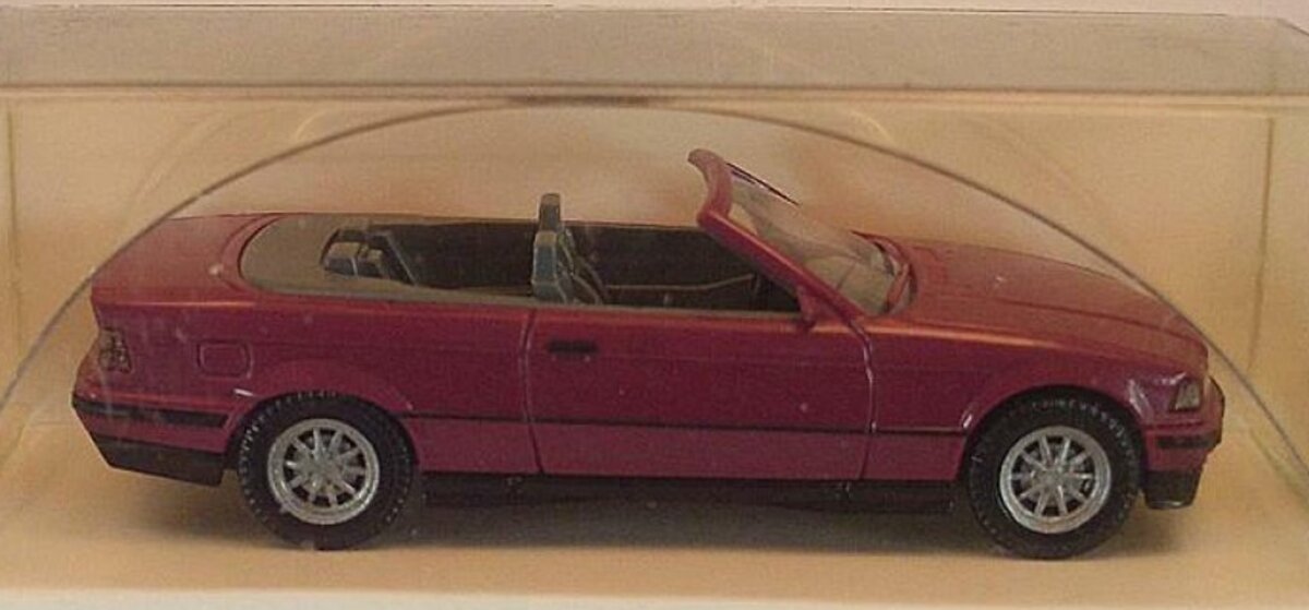 Wiking 194 03 20 HO Purpule BMW 325 i Cabriolet Convertible