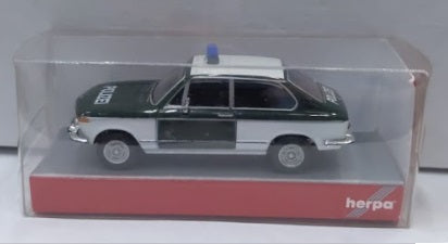 Herpa 47210 1:87 BMW 2002 TII TM Police Department Munich
