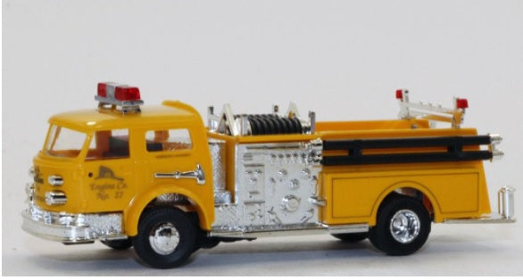 Busch 46002 HO 1:87 Yellow LaFrance Pumper