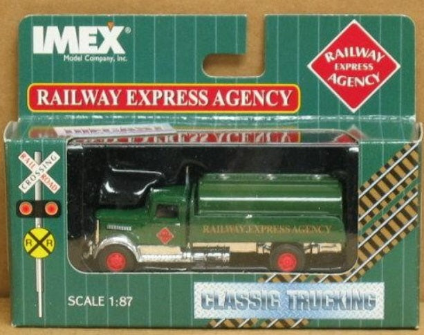 Imex 870011 1:87 Railway Express Agency Peterbilt Tanker Truck