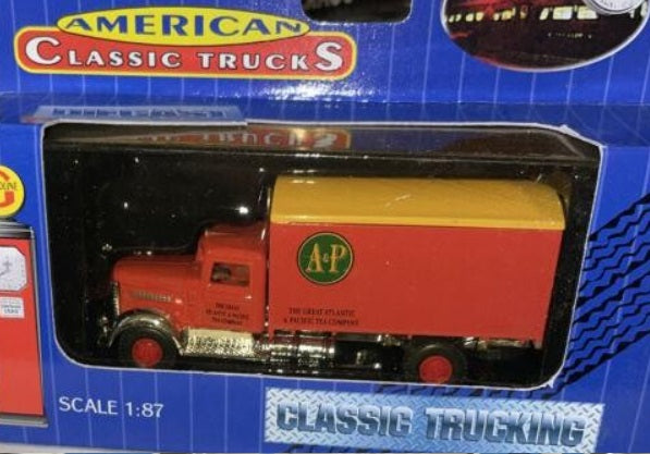 1:87  American Classic Trucks A&P Peterbilt Box Truck