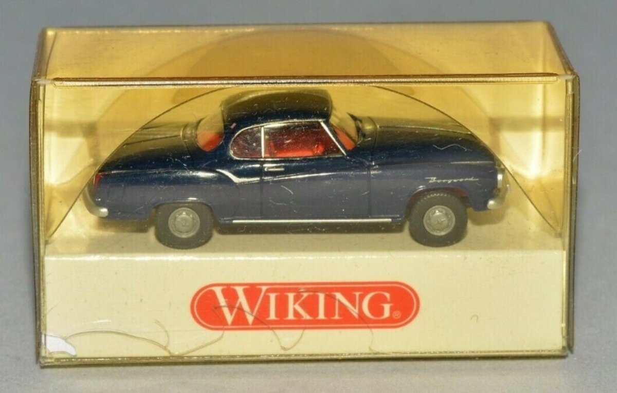 Wiking 823 37 25 HO Dark Blue Borgward Isabella Coupe