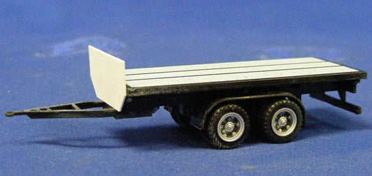 Herpa 460090 1:87 21' Flatbed Trailer w Container Axles