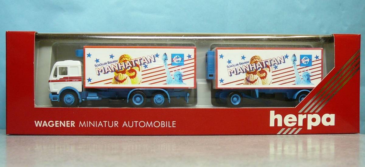 Herpa 811557 1:87 Mercedes-Benz dbbtm Scholr Manhattan
