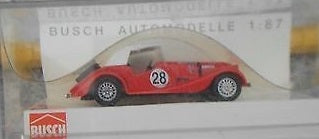 Busch 47106 HO Red #28 Morgan Plus 8 Rallye