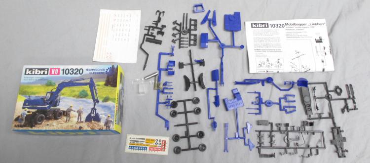 Kibri 10320 1:87 Liebherr Mobile Excavator Kit