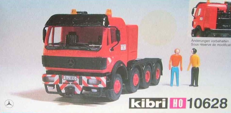 Kibri 10628 1:87 Mercedes-Benz Tractor w/Generator Kit
