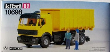 Kibri 10698 1:87 Mercedes-Benz roll on/off waste skip Kit