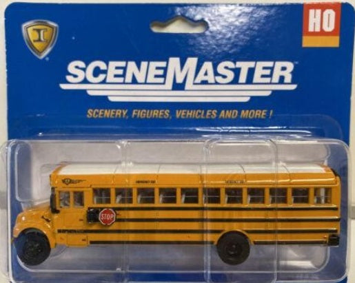 Walthers 949-11701 HO Assmebled Yellow International CE School Bus