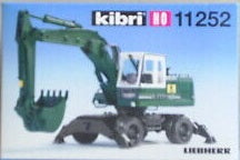 Kibri 11252 1:87 Liebherr 922 Mobile Digger Kit