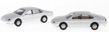 Atlas 2906 N Vibrant White 1996 Ford Taurus 4-Door Sedan (Pack of 2)