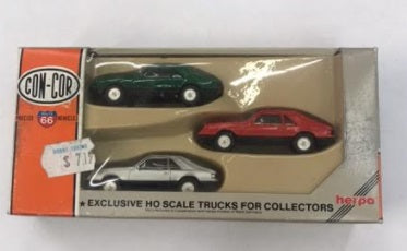 Con-Cor 0004-000250 1:87 Ford Mustang (Set of 3)
