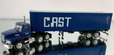 Con-Cor 0004-001052 HO Herpa Cast Tractor Trailer Container