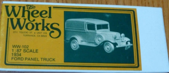 Wheel Works 96-102 HO 1934 Ford Panel Truck Kit