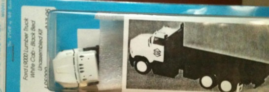 Lonestar 5203 1:87 Lumber Truck Bed Red