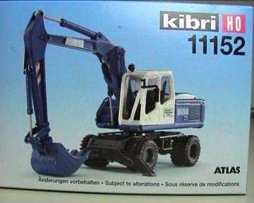 Kibri 11152 1:87 Atlas Mobile Excavator 1604 Kit