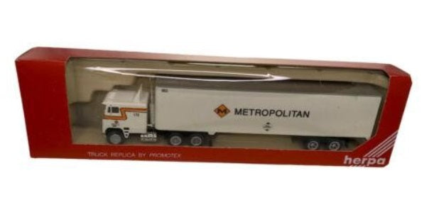 Herpa 6119 1:87 SUPERCAB Metropolitan Truck & Trailer