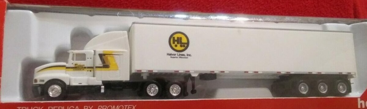 Herpa 6242 1:87 Halvor Lines, Inc. Kenworth T600 w/48' Triple Axle Van
