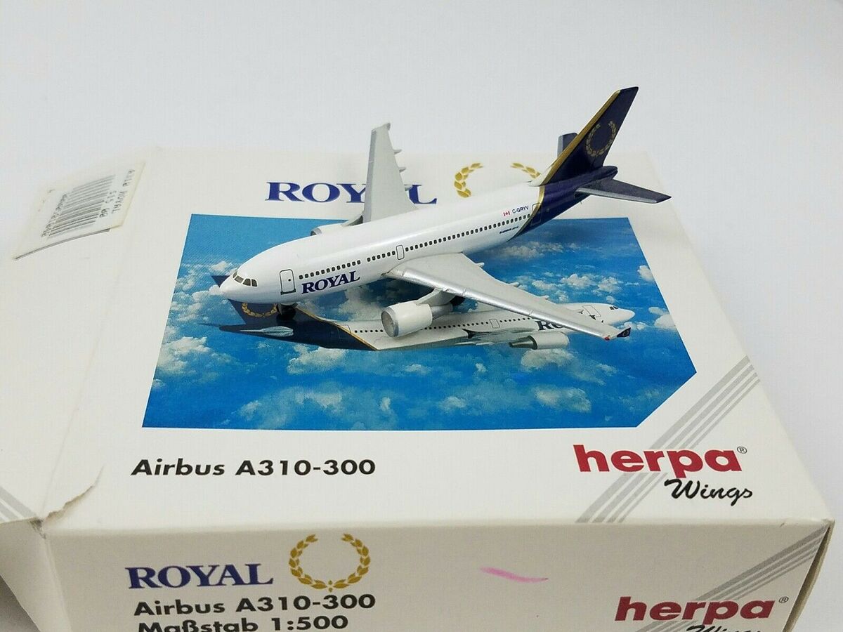 Herpa 501040 1:500 Royal Aviation Canada - Airbus A310-300 Airplane