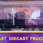 Model Power Mini Series 20600 1:87 Navy Blue Ford 9000 Truck
