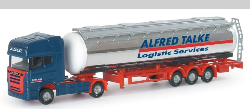 Herpa 65399 1:160 Scania R TL Tank Semitrailer Talke