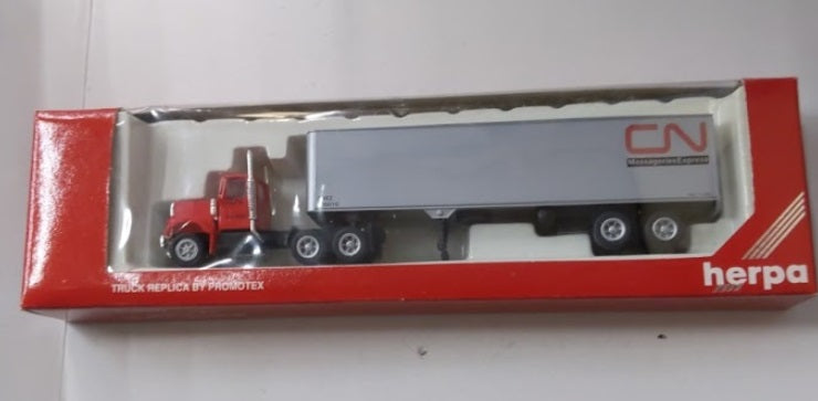 Herpa 6089 1:87 GMC CN Xps Tractor Trailer