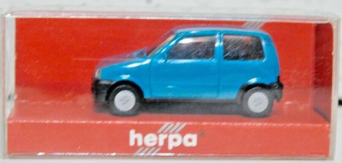 Herpa 21142 HO Blue Fiat Cinquecento