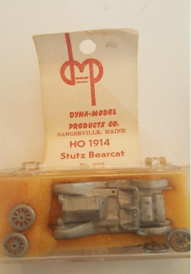 Dyna-Model 2001 1:87 Unpainted 1914 Stutz Bearcat Car Kit