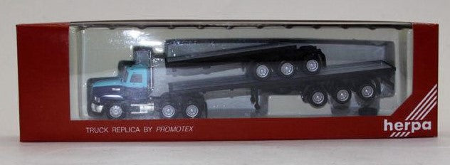 Herpa 6249 1:87 Mack w/B-Train Flatbeds