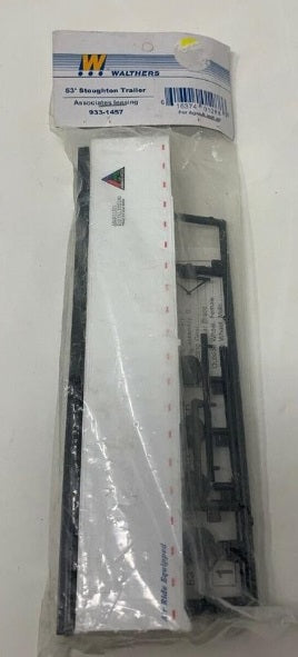 Walthers 933-1457 HO Scale Associates Leasing 53’ Stoughton Trailer Plastic Kit