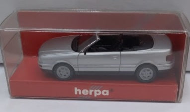 Herpa 31073 HO Silver Audi Convertible