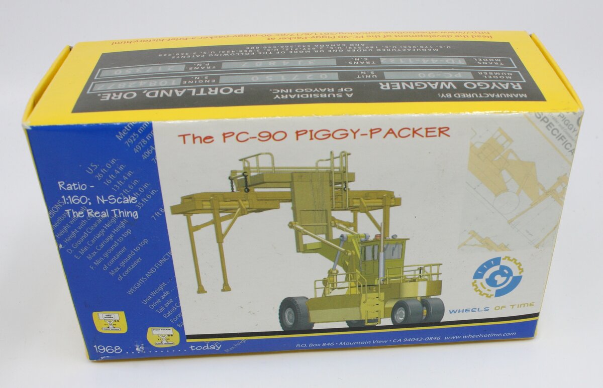 Wheels of Time 70007 N 1:160 PC90 Piggy-Packer CSX