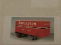 Berkshire Valley 259 O Undecorated 24' Side Door Horizontal Rib Trailer Kit