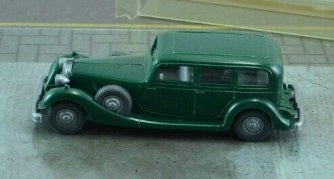 Wiking 12825 HO Scale Green 1935 Horch 850